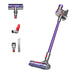 EAN 5025155070932 - Dyson V8 Origin Aspiradora escoba 2 en 1 Batería Secar Sin bolsa 425 W Púrpura, Plata imagen 1