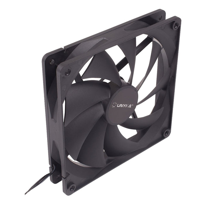 EAN 6940533542056 - UNYKAch 140 mm Carcasa del ordenador Ventilador 14 cm Negro imagen 2