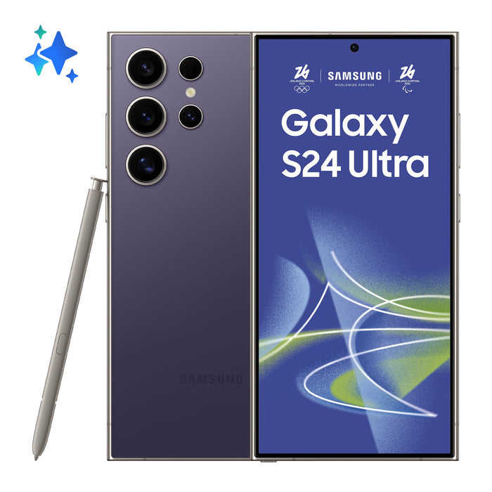 EAN 8806095309798 - Samsung Galaxy S24 Ultra 17,3 cm (6.8") SIM doble 5G USB Tipo C 12 GB 1 TB 5000 mAh Titanio, Violeta imagen 1