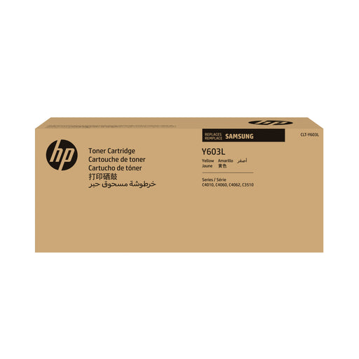 EAN 0191628450190 - Samsung CLT-Y603L High-Yield Yellow Original Toner Cartridge cartucho de tóner 1 pieza(s) imagen 1