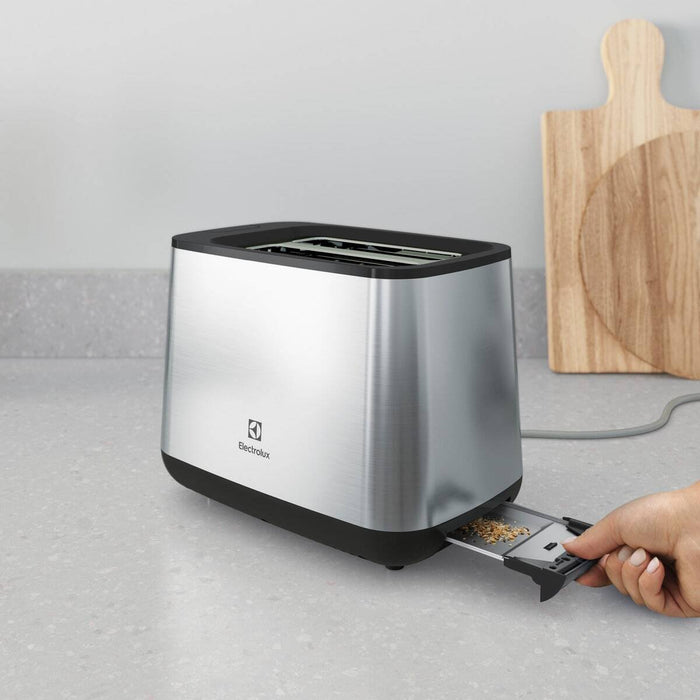 EAN 7332543758388 - Electrolux E3T1-3ST 7 2 rebanada(s) 800 W Gris, Acero inoxidable imagen 3