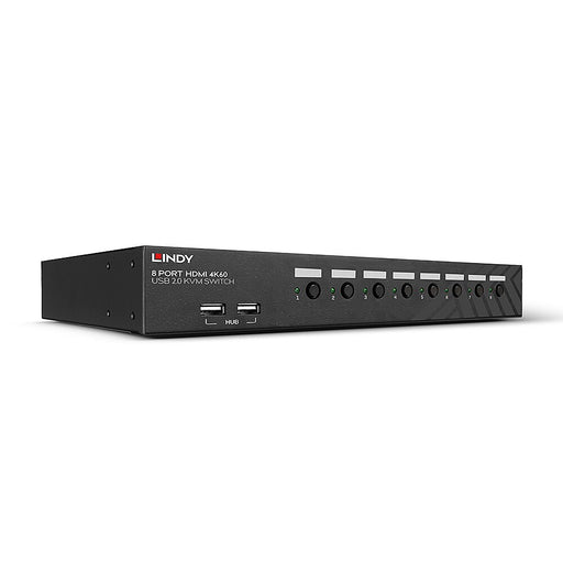 EAN 4002888395380 - Lindy 39538 interruptor KVM Montaje en rack Negro imagen 1