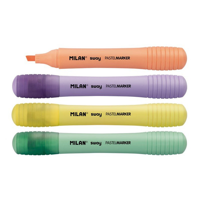 EAN 8411574080428 - Milan 162119807 rotulador para colorear Naranja, Púrpura, Turquesa, Amarillo 7 pieza(s) imagen 3
