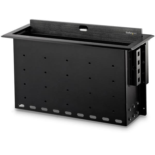 EAN 65030870788 - StarTech.com BOX4MODULE organizador de cables Escritorio Caja de cables Negro 1 pieza(s) imagen 1