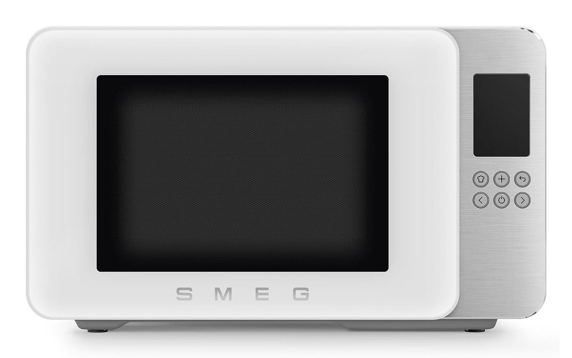 EAN 8017709352622 - Smeg MOC01WHMEU microondas Blanco Microondas con grill Encimera 29 L 1450 W imagen 1
