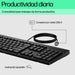 EAN 5715328227040 - HP 125 G2 USB Wired Keyboard teclado Oficina Negro imagen 2