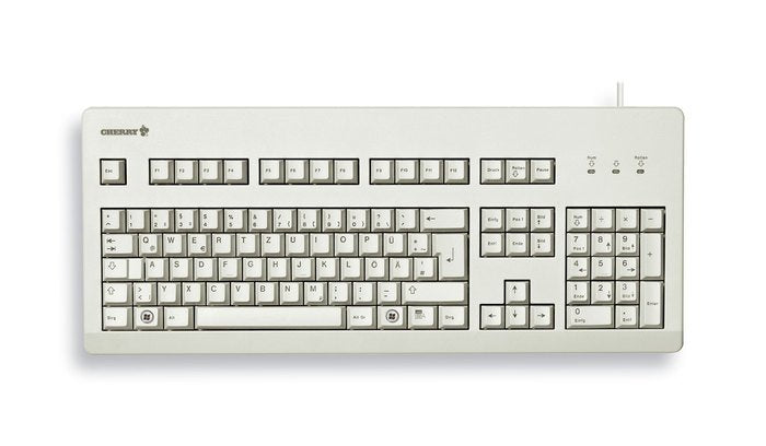 EAN 4025112058608 - CHERRY G80-3000 teclado Universal USB QWERTY Inglés del Reino Unido Gris imagen 1