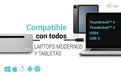 EAN 8595611706639 - i-tec C31FLAT2PDPRO100W base para portátil y replicador de puertos Alámbrico USB 3.2 Gen 1 (3.1 Gen 1) Ty imagen 5