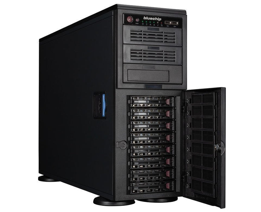 EAN 4250749708668 - bluechip SERVERline T30336a servidor 960 GB Torre Intel Xeon E E-2414 2,6 GHz 32 GB DDR5-SDRAM 1280 W imagen 2