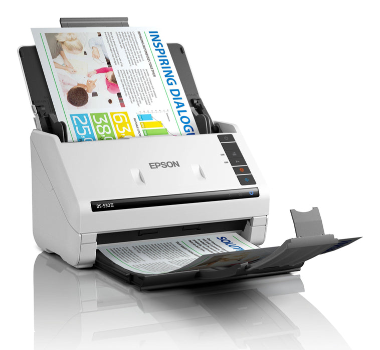 EAN 8715946745749 - Epson WorkForce DS-530III Escáner alimentado con hojas 600 x 600 DPI A4 Blanco imagen 4