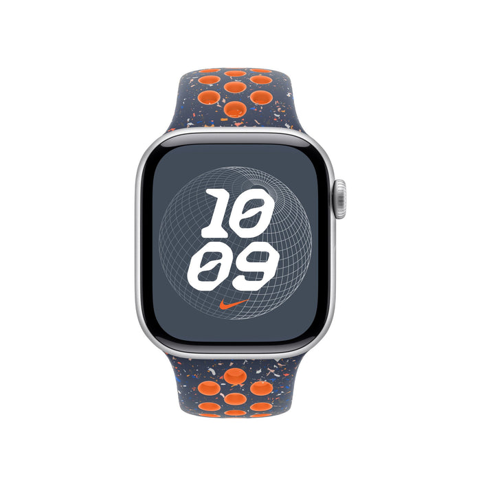 EAN 0195949768057 - Apple MYJW3ZM/A Accesorios para dispositivos vestibles inteligentes Grupo de rock Azul, Naranja Fluoroela imagen 3