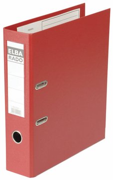 EAN 4002030101388 - Elba Rado Plast carpeta de cartón A4 Rojo imagen 1
