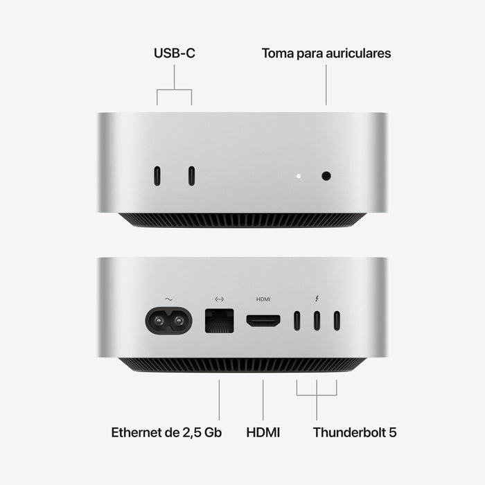 EAN 195951440927 - Apple Mac mini Apple M 24 GB macOS 27 Golden Gate Mini PC imagen 4