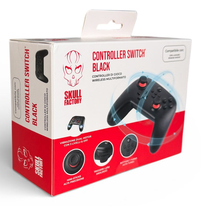 EAN 602561011978 - Skull Factory SF-ACC0109 mando y volante Negro Bluetooth Gamepad Analógico/Digital Nintendo Switch 2 imagen 2