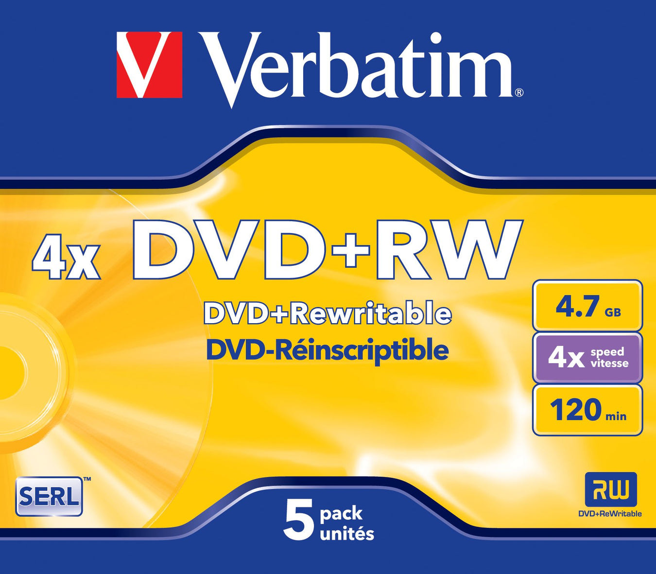 Discos DVD (5 unidades)