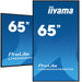 EAN 4948570124459 - iiyama LH6560UHS-B2AG pantalla de señalización Pizarra de caballete digital 163,8 cm (64.5") LED Wifi 500 imagen 1