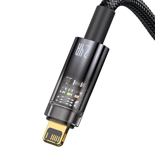 EAN 6932172605773 - Baseus CATS000501 cable de conector Lightning 2 m Negro imagen 2