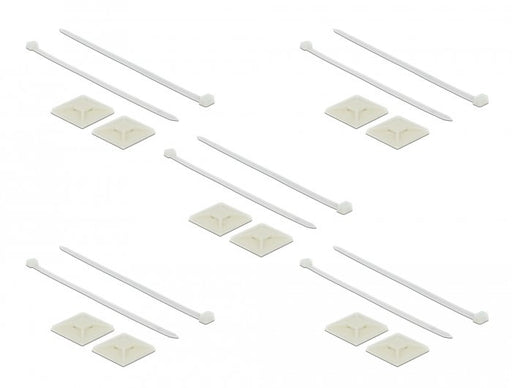 EAN 4043619186792 - DeLOCK 18679 soporte para brida Blanco Nylon 10 pieza(s) imagen 1