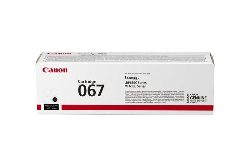 EAN 4549292187564 - Canon 067 cartucho de tóner 1 pieza(s) Original Negro imagen 1