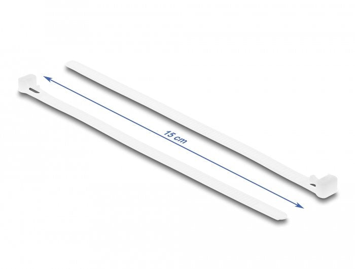 EAN 4043619186433 - DeLOCK 18643 presilla Bridas adherentes para cables Nylon 100 pieza(s) imagen 2