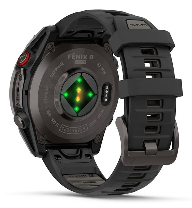 EAN 753759350918 - Garmin fēnix 8 Pro 3,56 cm (1.4") AMOLED 47 mm Digital 454 x 454 Pixeles Pantalla táctil Gris Wifi GPS (sa imagen 11