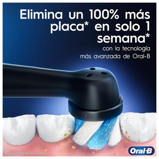 EAN 8006540731857 - Oral-B iO3 Duo Adulto Cepillo dental vibratorio Negro, Rosa, Blanco imagen 2