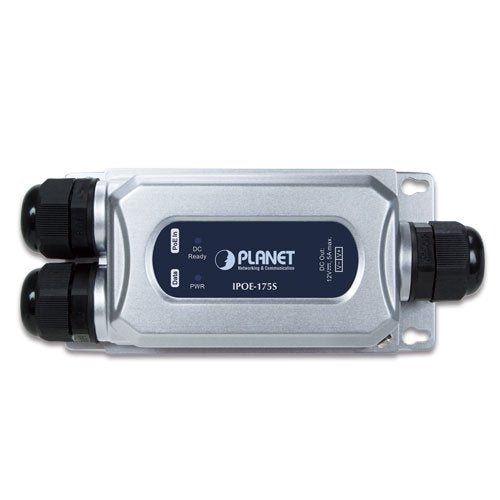 EAN 4711605285810 - PLANET IPOE-175S divisor de red Energía sobre Ethernet (PoE) Gris imagen 2