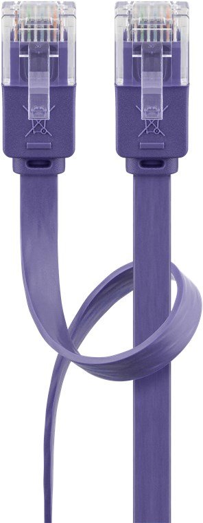 EAN 4040849964176 - Goobay 96417 cable de red Violeta 2 m Cat6 U/UTP (UTP) imagen 2