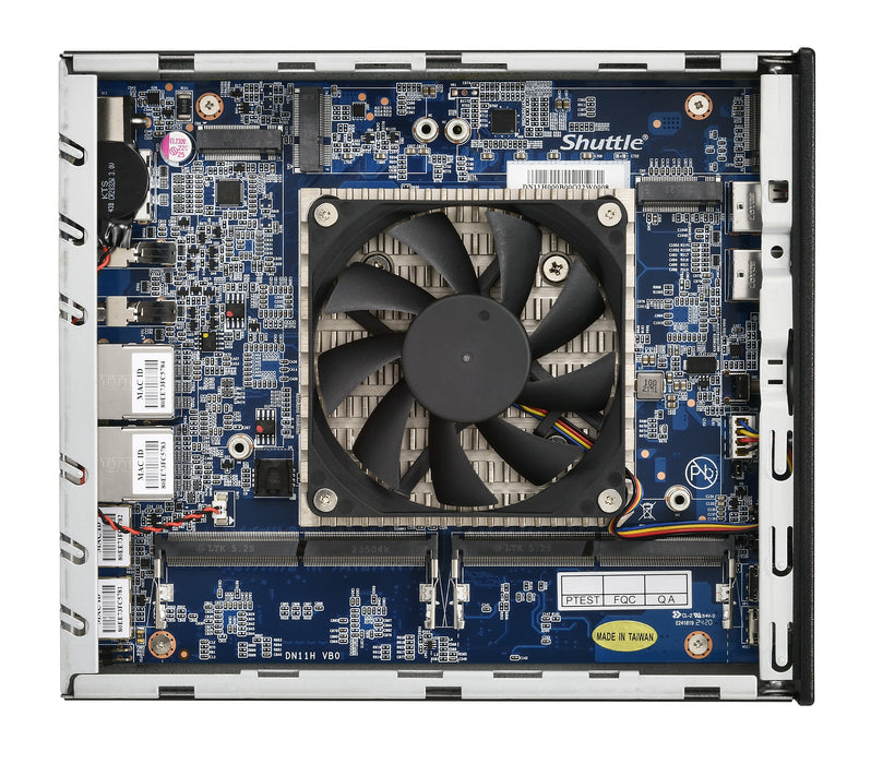 EAN 887993007311 - Shuttle Slim AI PC DN11H9 1,35 l tamaño PC Negro 185H Intel® SoC imagen 7