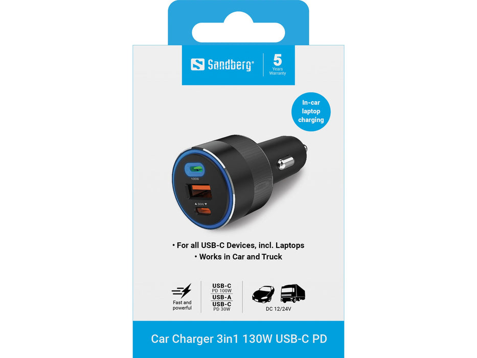 EAN 5705730441493 - Sandberg 441-49 cargador de dispositivo móvil Universal Negro Encendedor de cigarrillos Carga rápida Auto imagen 5