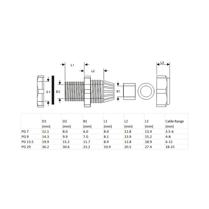 EAN 4043718178902 - InLine 44011 presilla Gris 10 pieza(s) imagen 7