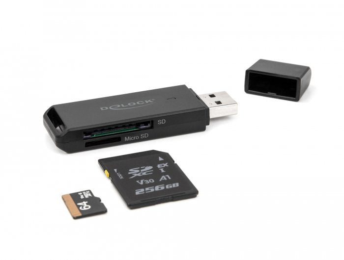 EAN 4043619910021 - DeLOCK 91002 lector de tarjeta Negro imagen 4