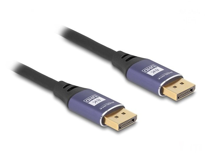 EAN 4043619806027 - DeLOCK 80602 cable DisplayPort Negro, Lila imagen 1