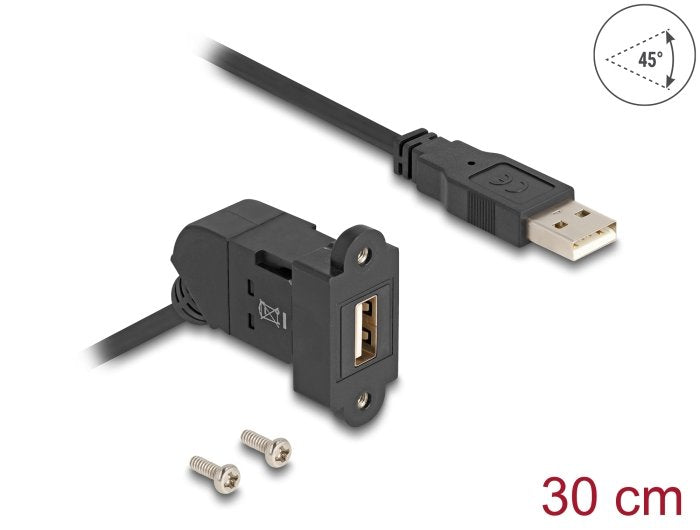 EAN 4043619671519 - DeLOCK 67151 cambiador de género para cable USB-A Negro imagen 1