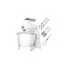 EAN 8435484041218 - Cecotec Powertwist 500 Gyro Batidora de varillas 500 W Blanco imagen 1