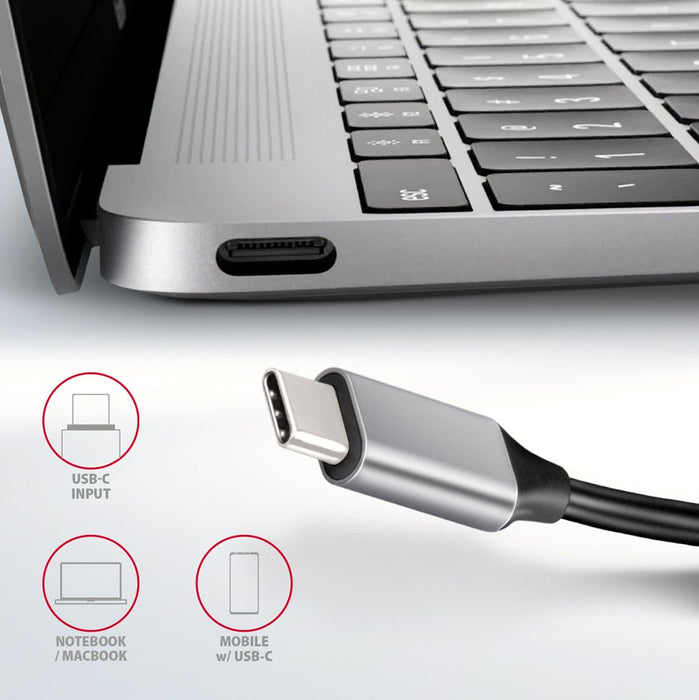 EAN 8595247907011 - Axagon HMC-HCR3A 3x USB-A+ HDMI+ SD/microSD USB-C 3.2 Gen 1 hub 20cm Alámbrico USB 3.2 Gen 1 (3.1 Gen 1)  imagen 6
