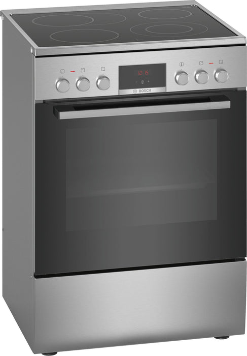 EAN 4242005042043 - Bosch Serie 4 HKR39C250 cocina Cocina independiente Eléctrico Cerámico Negro, Gris imagen 1