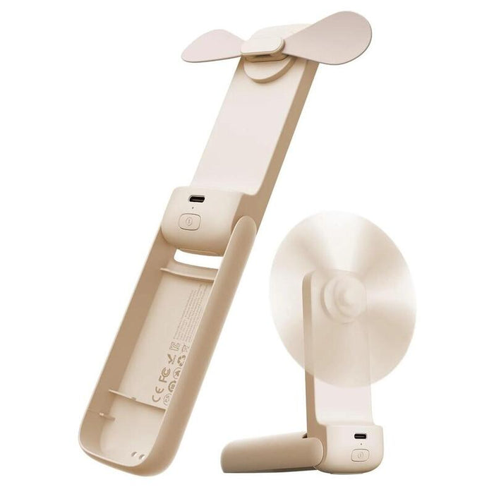Aecooly Pocket 01 Skladany Wentylator Reczny, Bezowy