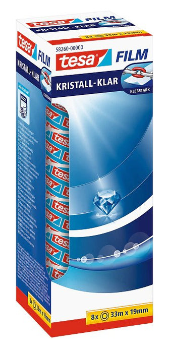 EAN 4042448511430 - TESA 58260-00000-00 cinta adhesiva Apto para uso en interior 33 m Polipropileno (PP) Transparente imagen 1