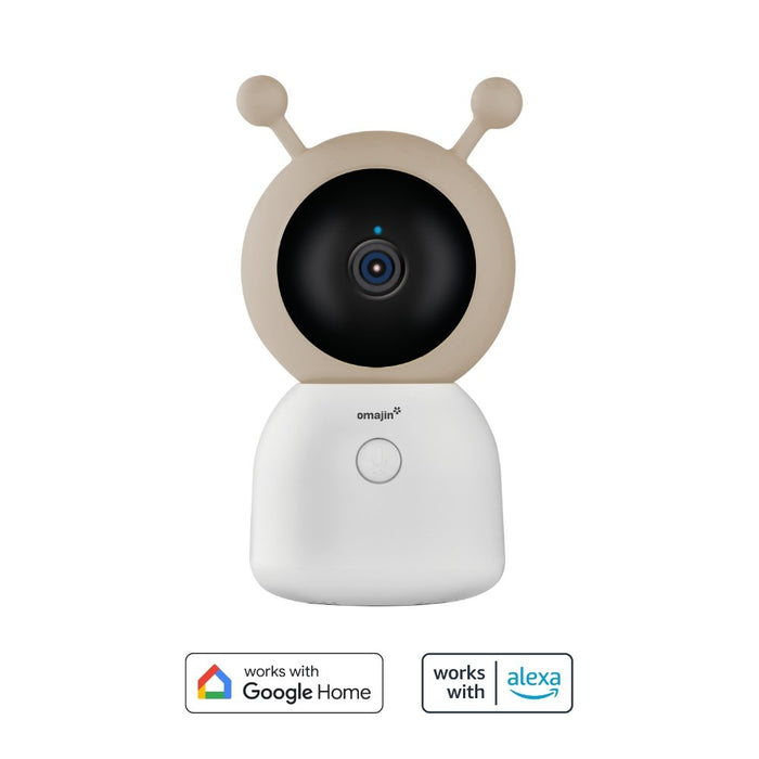 EAN 3700730532013 - omajin by Netatmo OBC-01-EU video-monitor para bebés Wi-Fi/Ethernet Beige, Negro, Blanco imagen 1