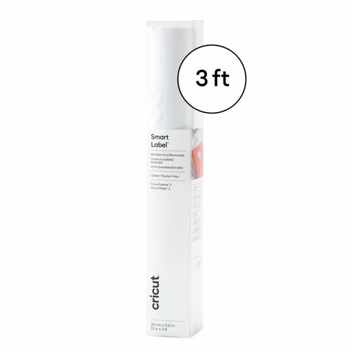 EAN 0093573618505 - Cricut Smart Label Writable etiqueta autoadhesiva Permanente Blanco 1 pieza(s) imagen 1
