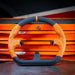 EAN 1230000121774 - Asetek Closed D Orange Leather Rim Volante de carreras imagen 3