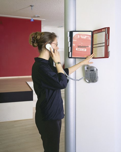 EAN 4005546501291 - Durable 5631-00 soporte para mostrar documentos Pared Retrato A4 imagen 2