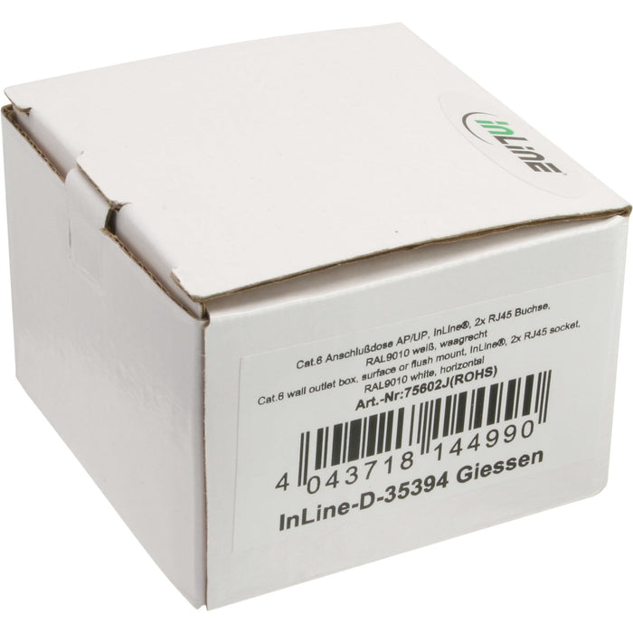 EAN 4043718180783 - InLine 75602K caja de tomacorriente Blanco imagen 5
