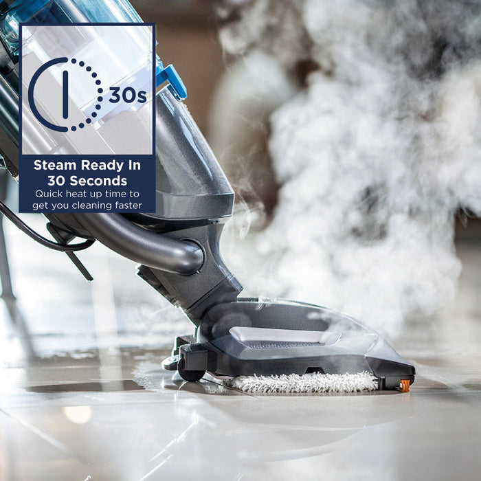 EAN 11120235340 - Bissell Vac & Steam Fregona a vapor 1,35 L 1600 W Azul, Titanio imagen 6