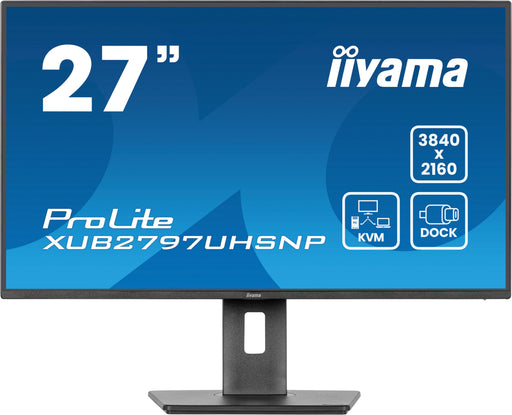 EAN 4948570123810 - iiyama ProLite XUB2797UHSNP-B1 pantalla para PC 68,6 cm (27") 3840 x 2160 Pixeles 4K Ultra HD LED Negro imagen 2