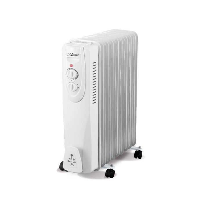 EAN 4820096551554 - Maestro MR-950-9 calefactor eléctrico Interior Blanco 2000 W Radiador de aceite eléctrico imagen 1