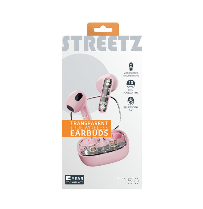 EAN 7333048060723 - Streetz T150-PNK auricular y casco Auriculares Inalámbrico Dentro de oído Llamadas/Música Bluetooth Rosa imagen 11