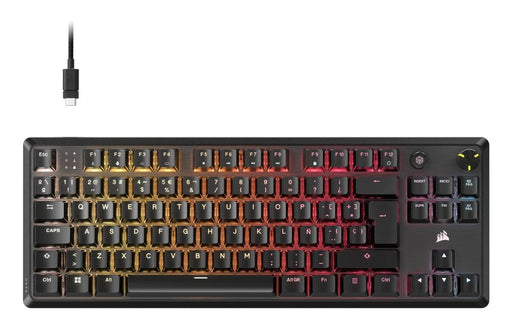 EAN 0840006678748 - Corsair K70 CORE TKL teclado Juego USB QWERTY Español Negro imagen 1