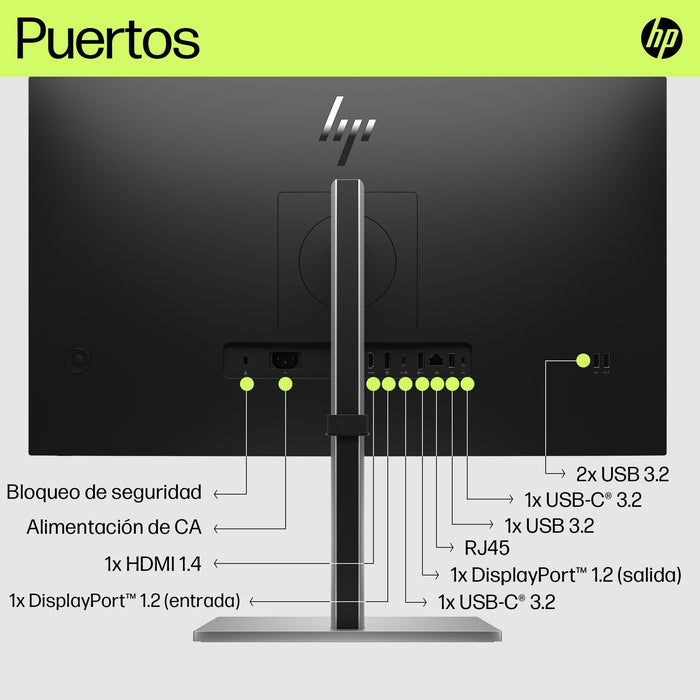 EAN 5715063342954 - HP E27u G5 QHD USB-C Monitor pantalla para PC 68,6 cm (27") 2560 x 1440 Pixeles Quad HD LCD imagen 3